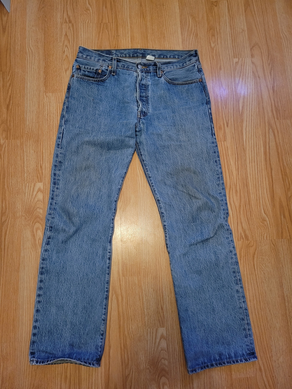 Levi's 501s - Light Blue Jeans